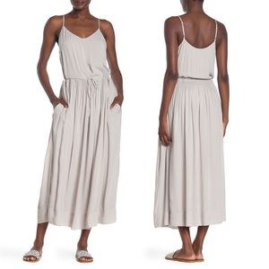 NEW James Perse Cami Maxi Dress medium slate gray